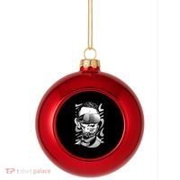 Abraham Lincoln Virtual Reality Glasses Plastic Christmas Ball Ornament thumb 0