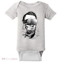 Abraham Lincoln Virtual Reality Glasses Baby Bodysuit thumb 0
