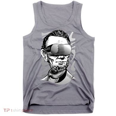Abraham Lincoln Virtual Reality Glasses Tank Top