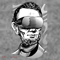 Abraham Lincoln Virtual Reality Glasses Women's T-Shirt thumb 6