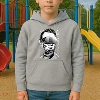 Abraham Lincoln Virtual Reality Glasses Kids Hoodie thumb 2