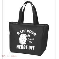 A Lil' Weed Takes The Hedge Off Tote Bag thumb 3