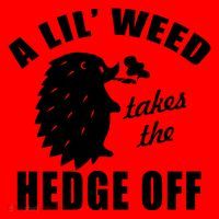 A Lil' Weed Takes The Hedge Off Santa Hat thumb 1
