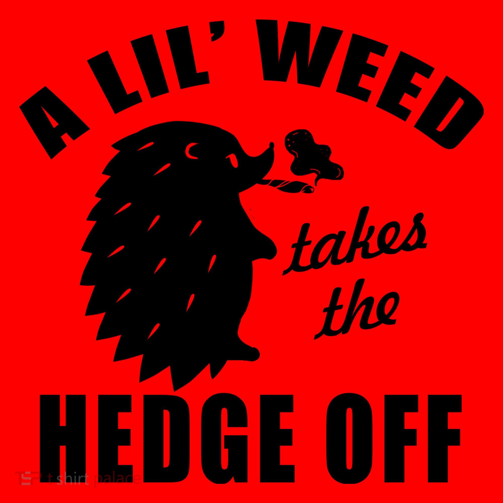 A Lil' Weed Takes The Hedge Off Santa Hat