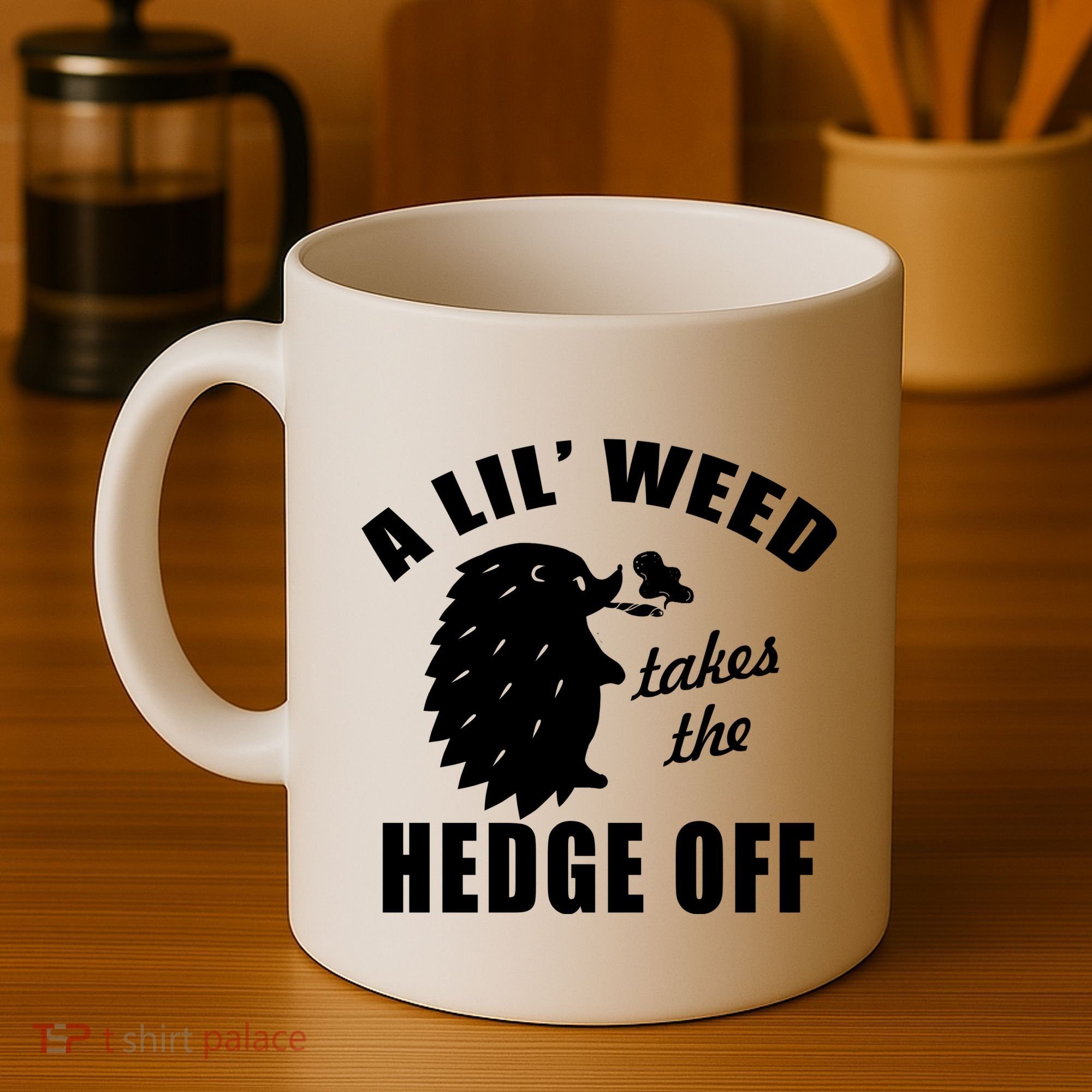 A Lil' Weed Takes The Hedge Off Coffee Mug