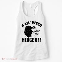 A Lil' Weed Takes The Hedge Off Women's Tank Top thumb 0