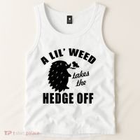A Lil' Weed Takes The Hedge Off Tank Top thumb 2