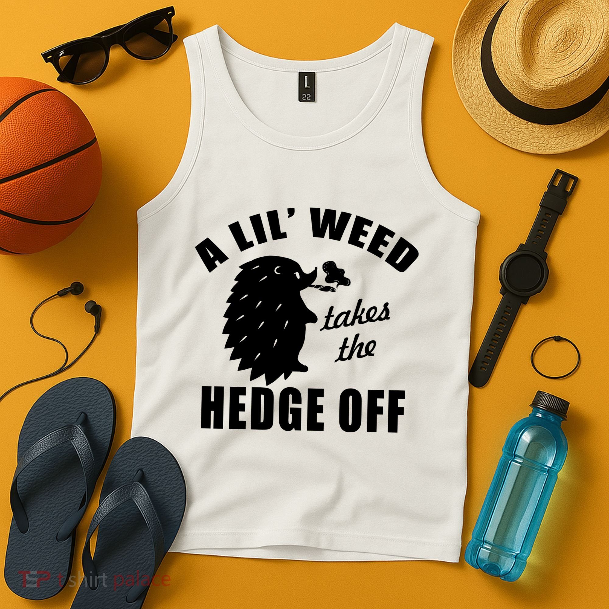 A Lil' Weed Takes The Hedge Off Tank Top