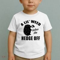 A Lil' Weed Takes The Hedge Off Toddler T-Shirt thumb 2
