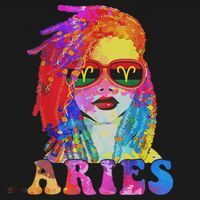 Aries Loc'd Woman Black Queen Art Zodiac Birthday Polo thumb 3