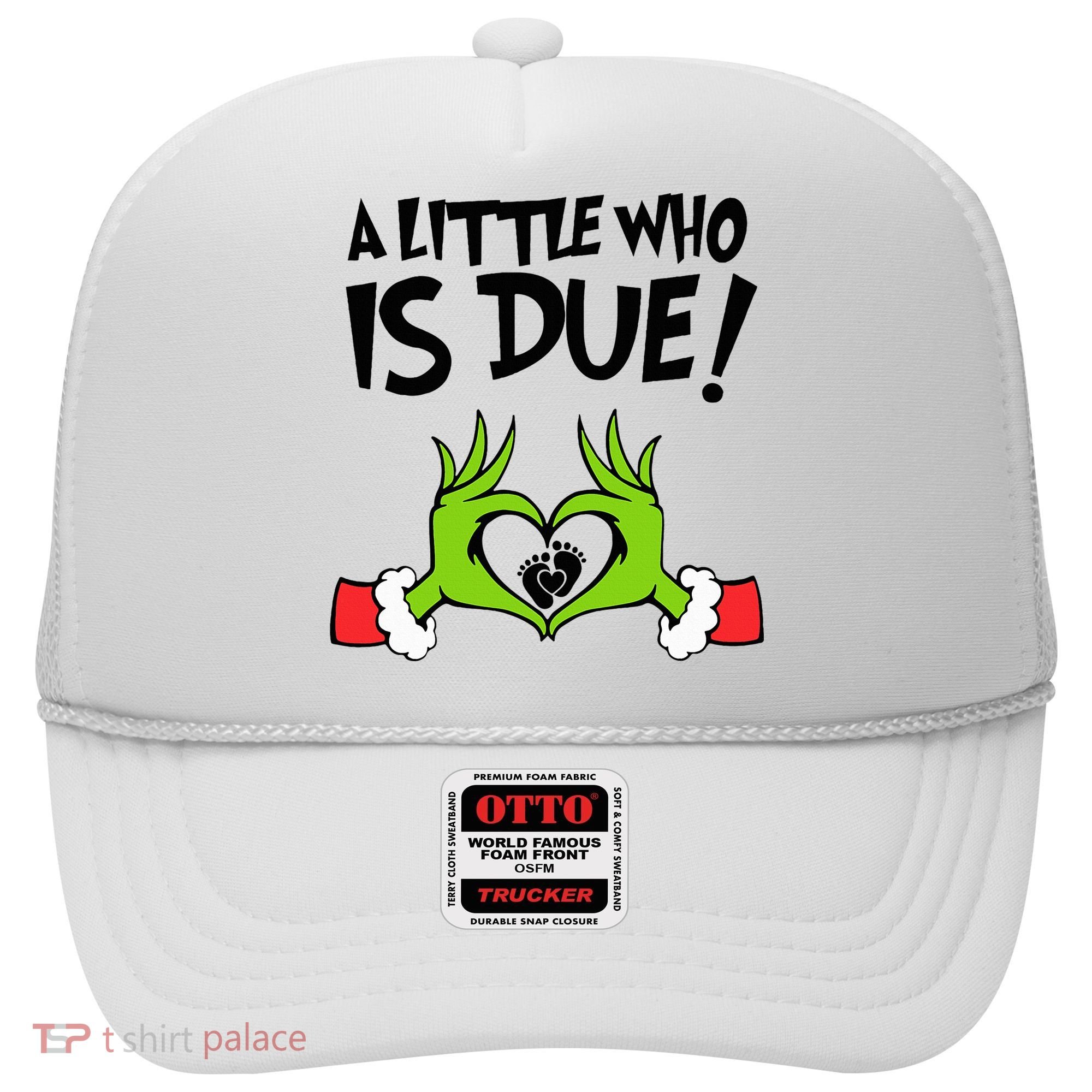 A Little Who Is Due Christmas Pregnancy Hat