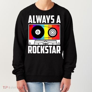 Always A Rockstar Vintage Casette Women's Sweatshirt