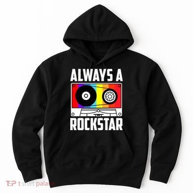 Always A Rockstar Vintage Casette Hoodie