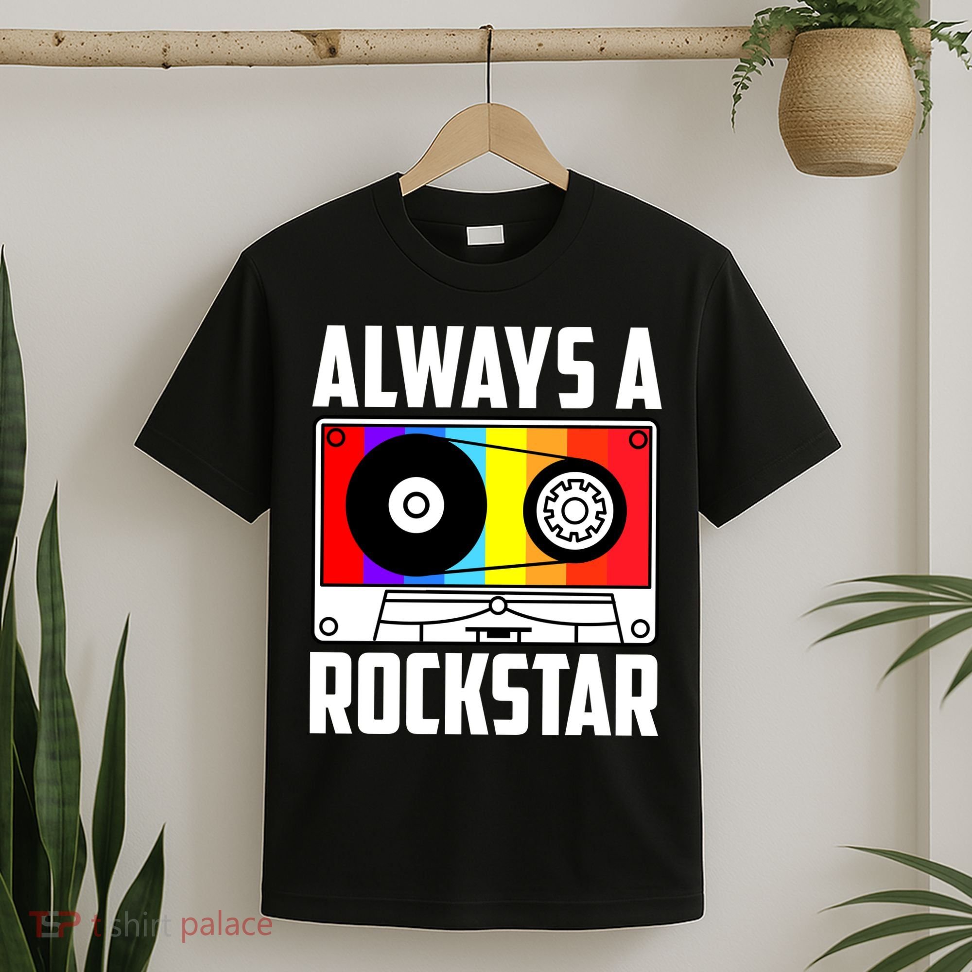 Always A Rockstar Vintage Casette T-Shirt