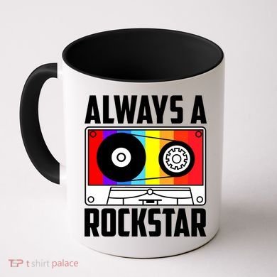 Always A Rockstar Vintage Casette Coffee Mug