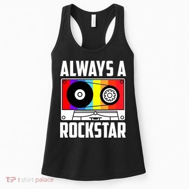 Always A Rockstar Vintage Casette Women's Tank Top