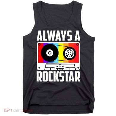 Always A Rockstar Vintage Casette Tank Top
