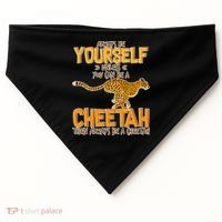 Always Be A Cheetah USA-Made Doggie Bandana thumb 0