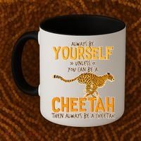 Always Be A Cheetah Coffee Mug thumb 2