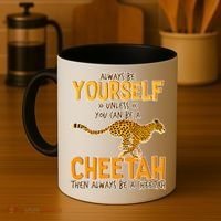 Always Be A Cheetah Coffee Mug thumb 4