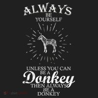 Always Be A Donkey Hat thumb 2