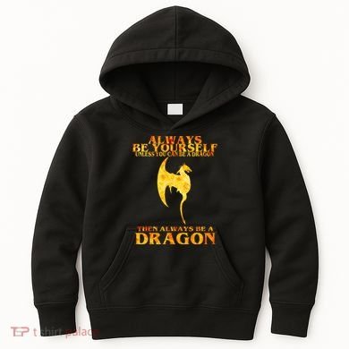 Always Be A Dragon Kids Hoodie