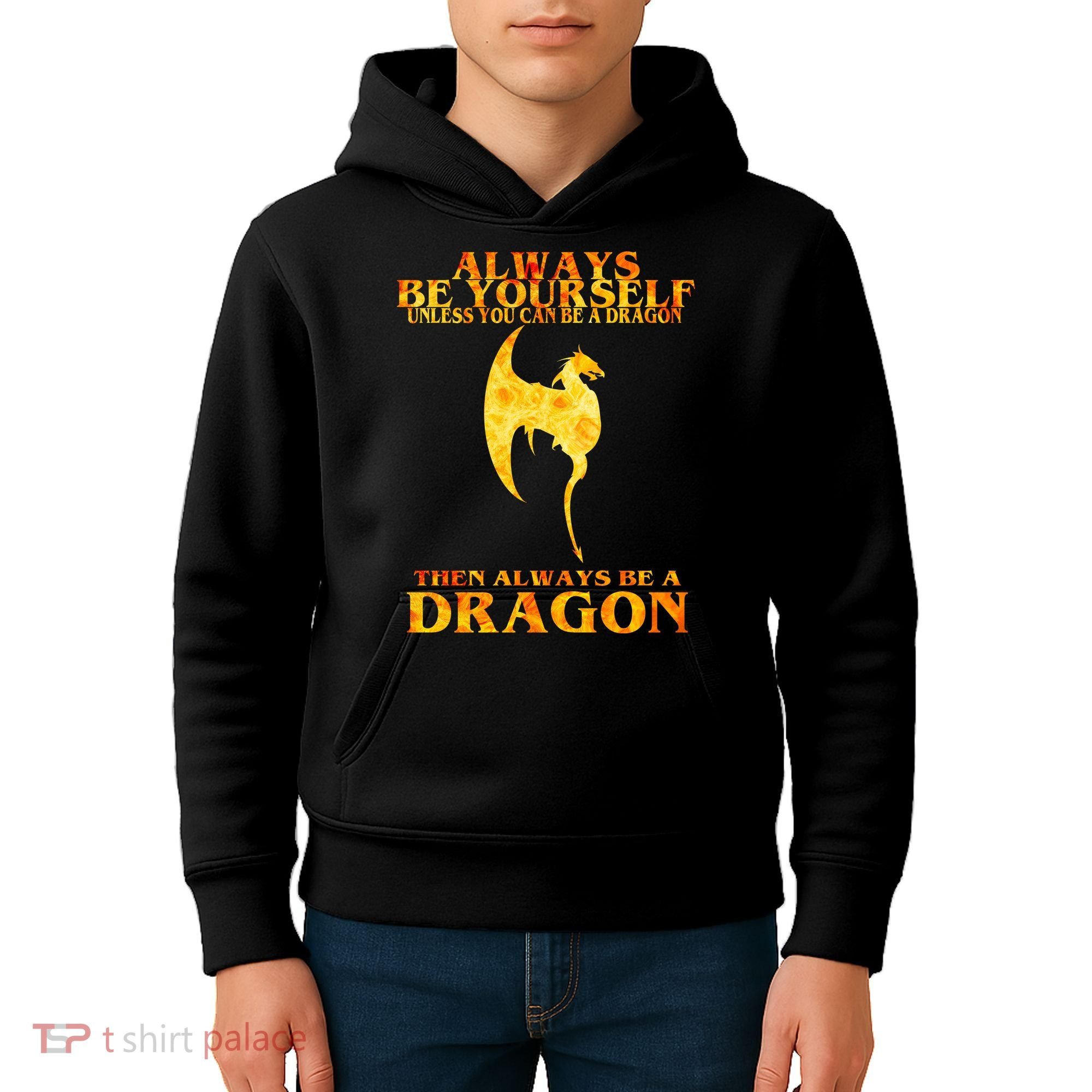 Always Be A Dragon Kids Hoodie