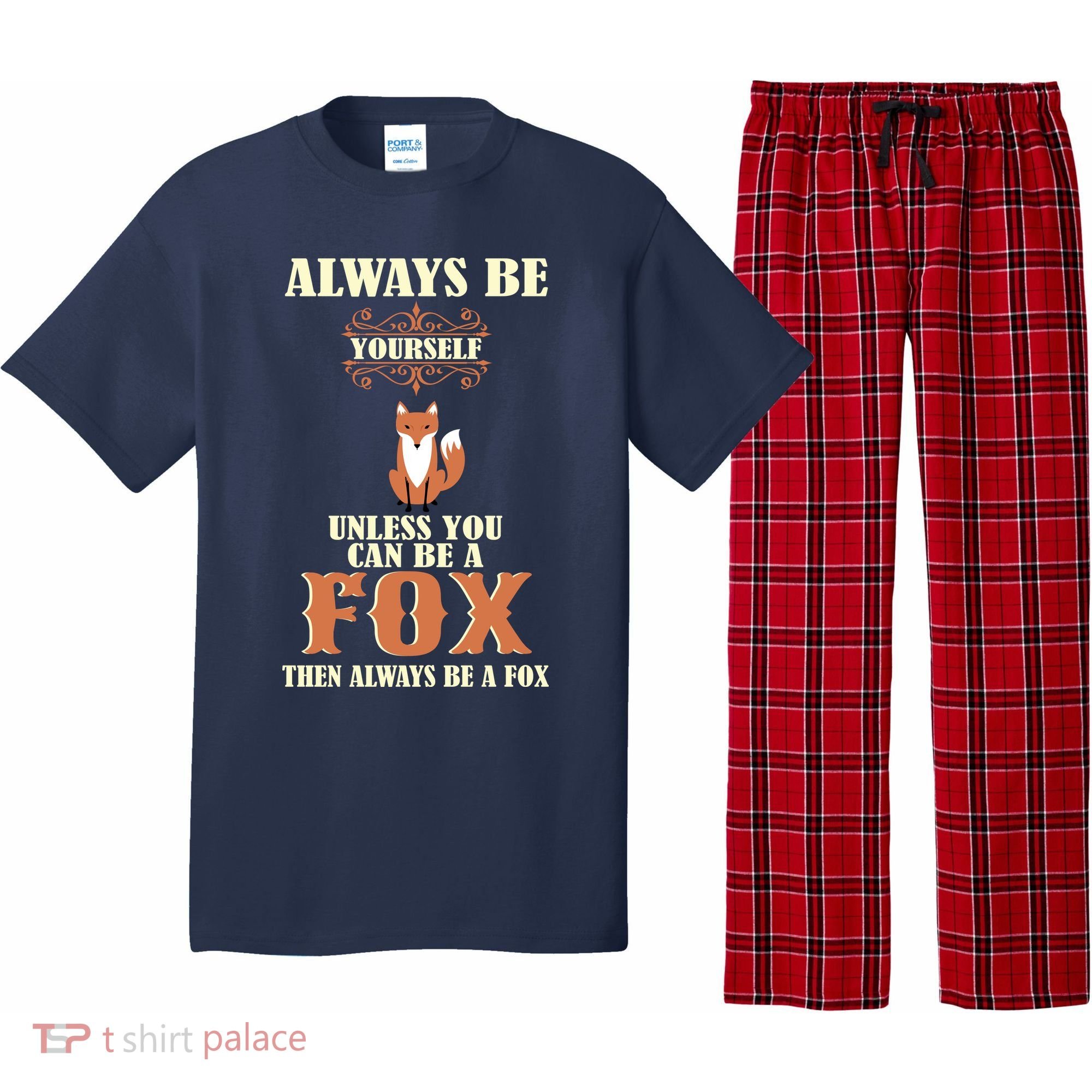 Always Be A Fox Pajama Set