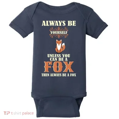 Always Be A Fox Baby Bodysuit