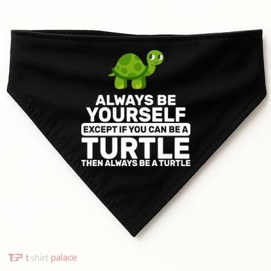 Always Be A Turtle USA-Made Doggie Bandana