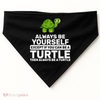 Always Be A Turtle USA-Made Doggie Bandana thumb 0