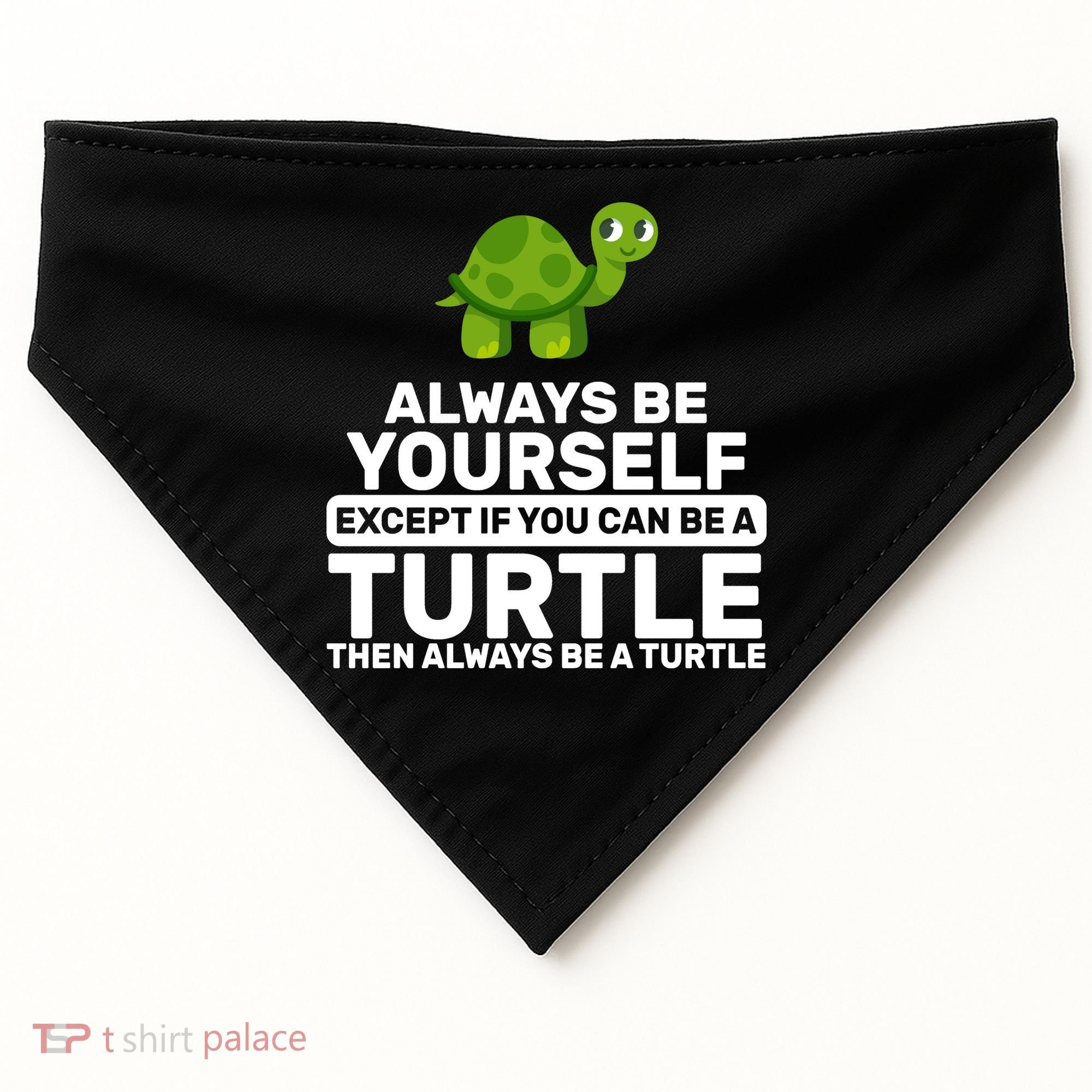 Always Be A Turtle USA-Made Doggie Bandana