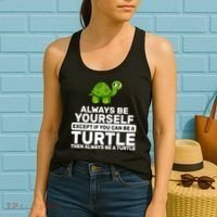 Always Be A Turtle Women's Tank Top thumb 2