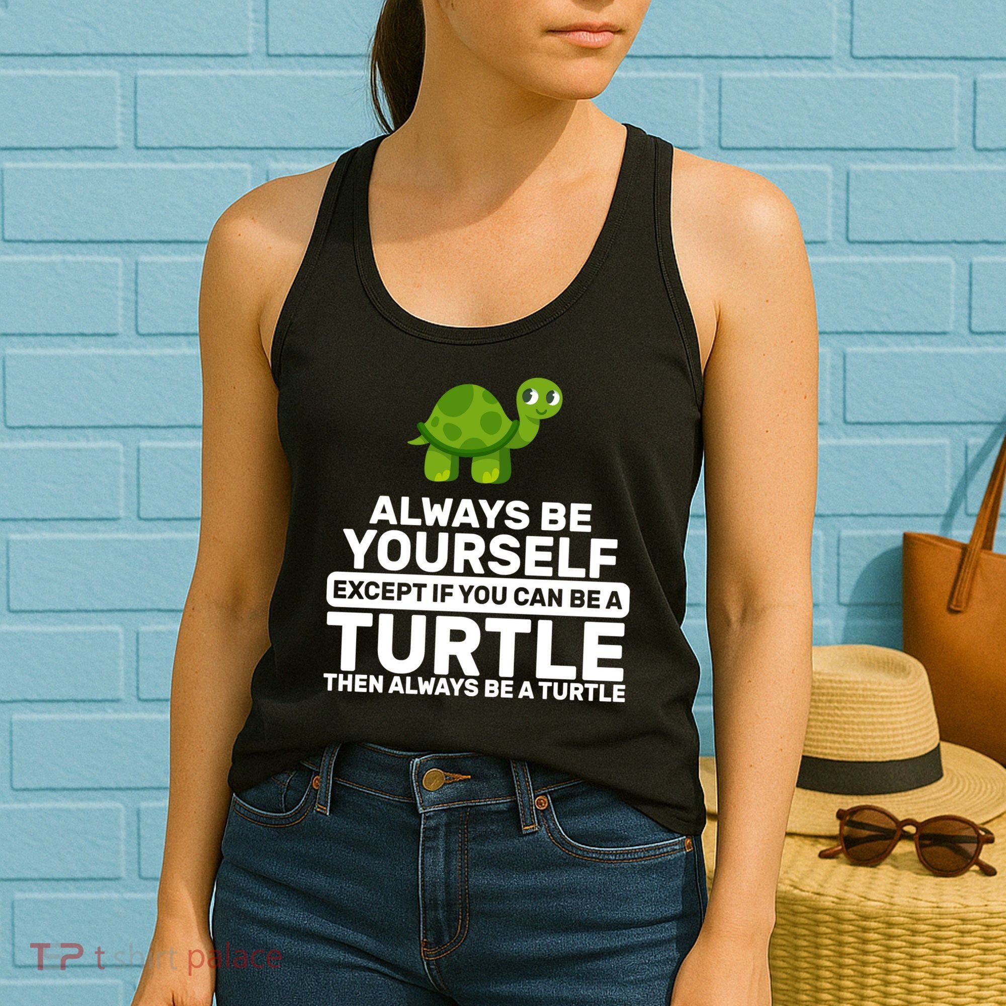 Always Be A Turtle Women's Tank Top