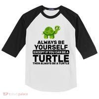 Always Be A Turtle Kids Colorblock Raglan Jersey thumb 0