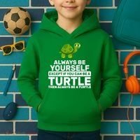 Always Be A Turtle Kids Hoodie thumb 2