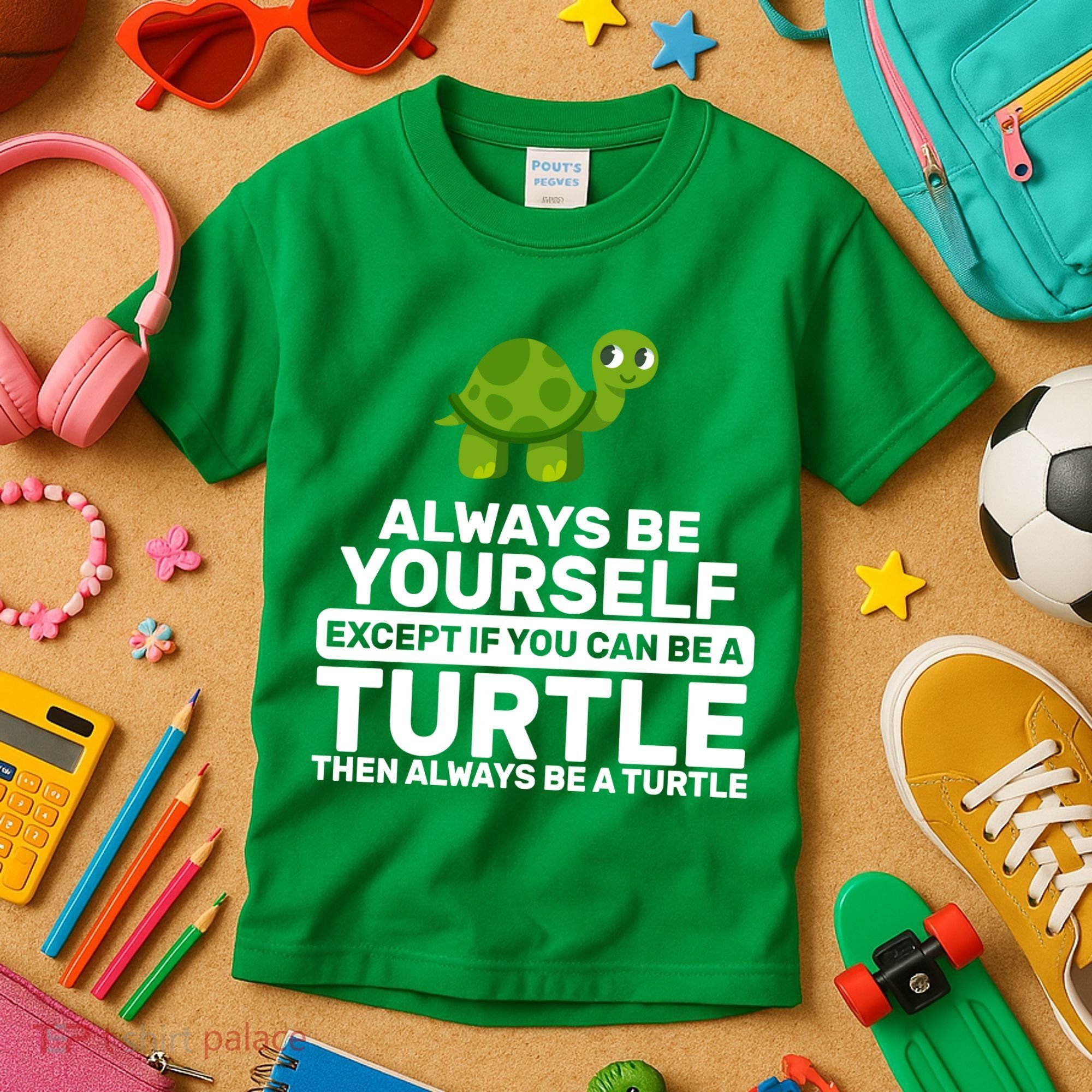 Always Be A Turtle Kids T-Shirt