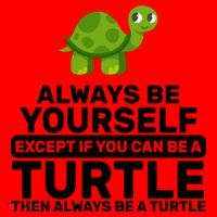 Always Be A Turtle Santa Hat thumb 1