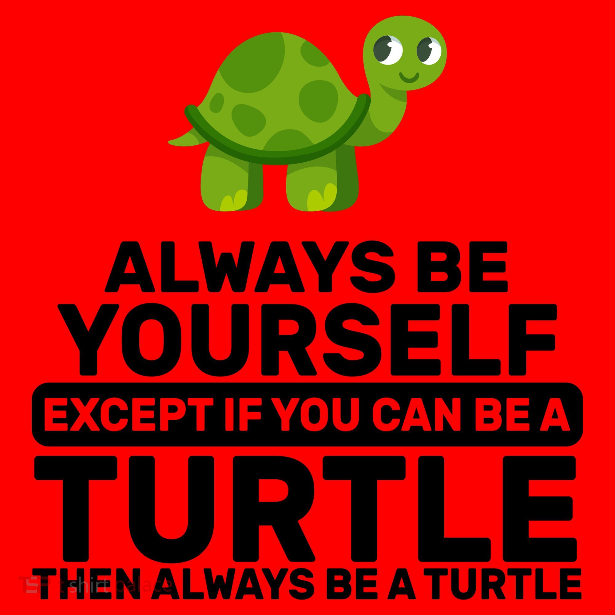 Always Be A Turtle Santa Hat