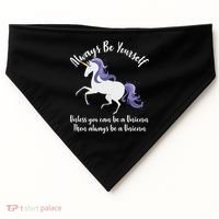 Always Be A Unicorn  USA-Made Doggie Bandana thumb 0