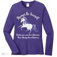 Always Be A Unicorn  Women's Long Sleeve Shirt thumb 0