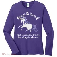 Always Be A Unicorn  Women's Long Sleeve Shirt thumb 0