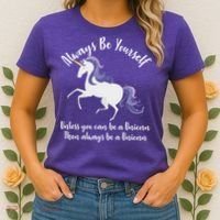 Always Be A Unicorn  Women's T-Shirt thumb 2