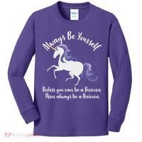 Always Be A Unicorn  Kids Long Sleeve Shirt thumb 0