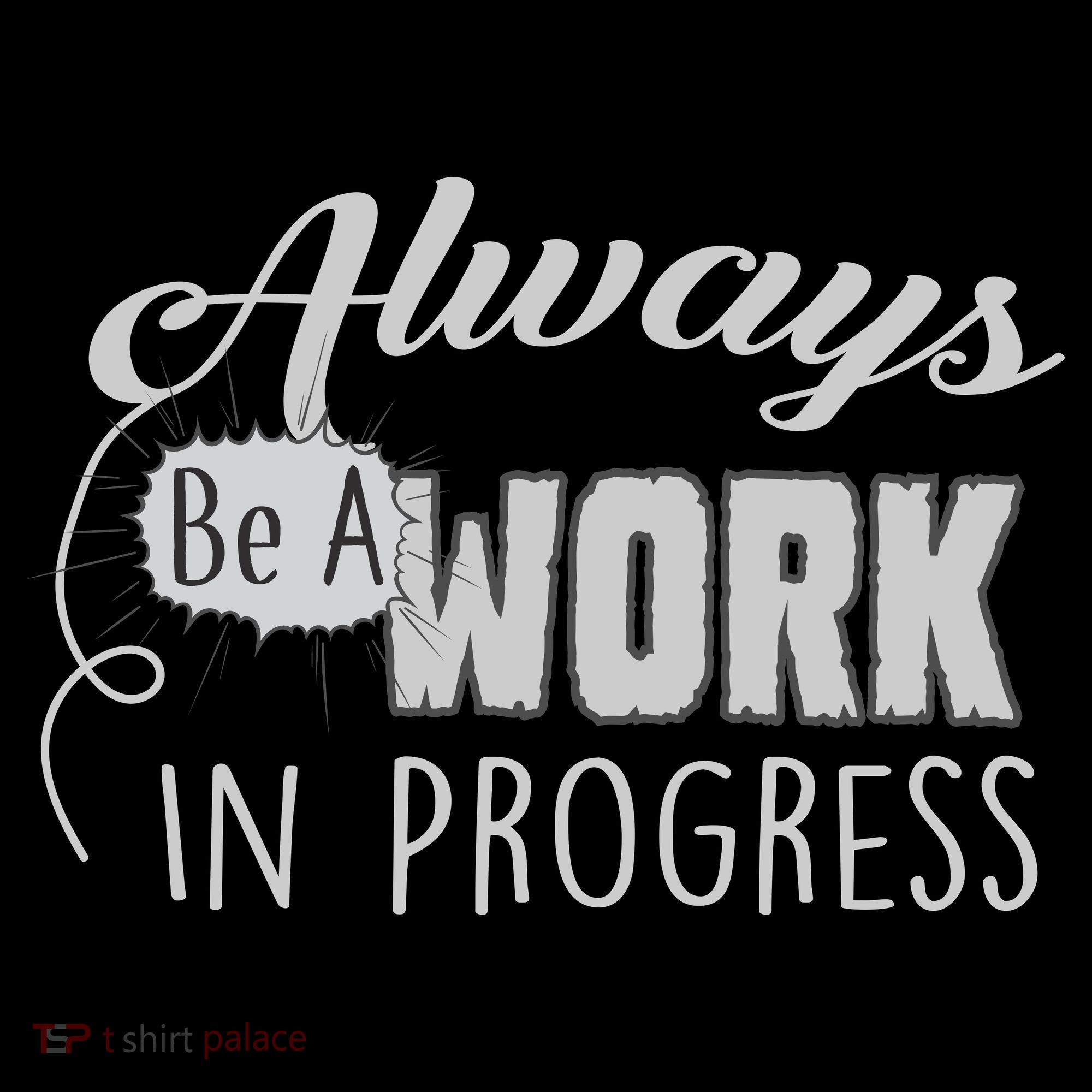 Always Be A Work In Progress Ornament