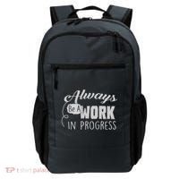 Always Be A Work In Progress Backpack thumb 0