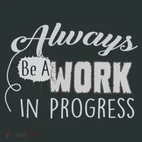 Always Be A Work In Progress Women's Long Sleeve Shirt thumb 2