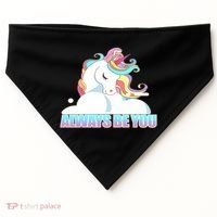 Always Be You Unicorn USA-Made Doggie Bandana thumb 0