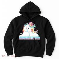 Always Be You Unicorn Hoodie thumb 0