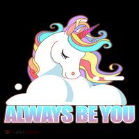 Always Be You Unicorn Toddler Hoodie thumb 2